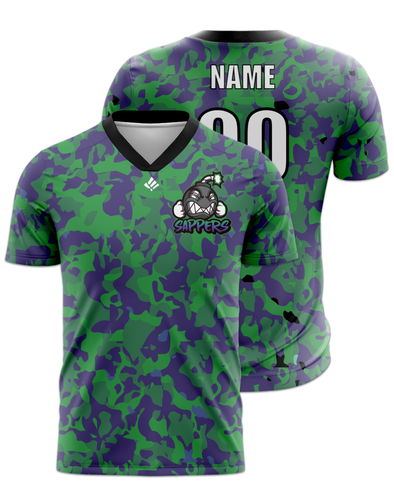 Rendered product preview, stack