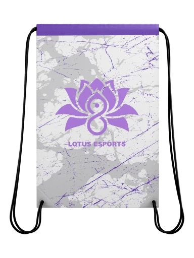 Sublimated Drawstring Bag - 9.25" x 14" preview, front