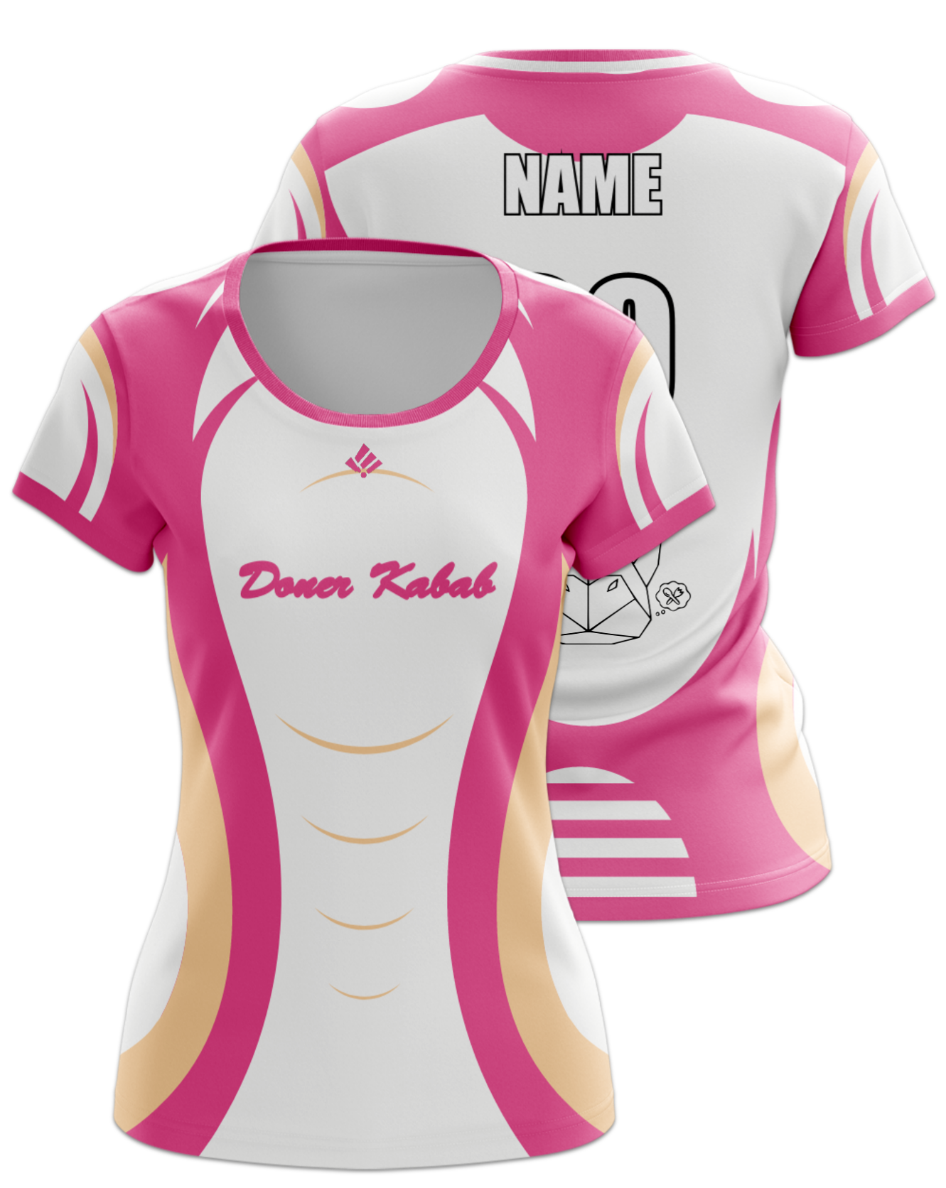 Rendered product preview, stack