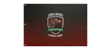 Sublimated Flag with Grommets - 24"x36" preview, front