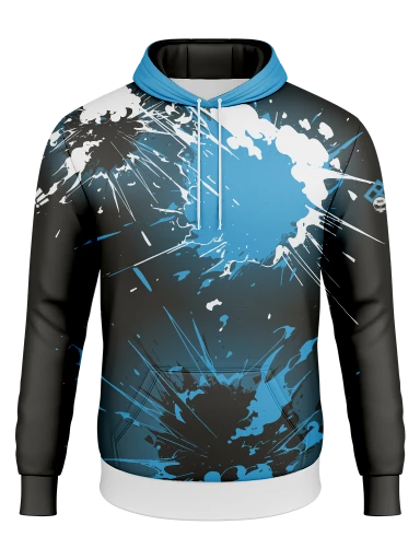 XGN Splatter Hoodie preview, front