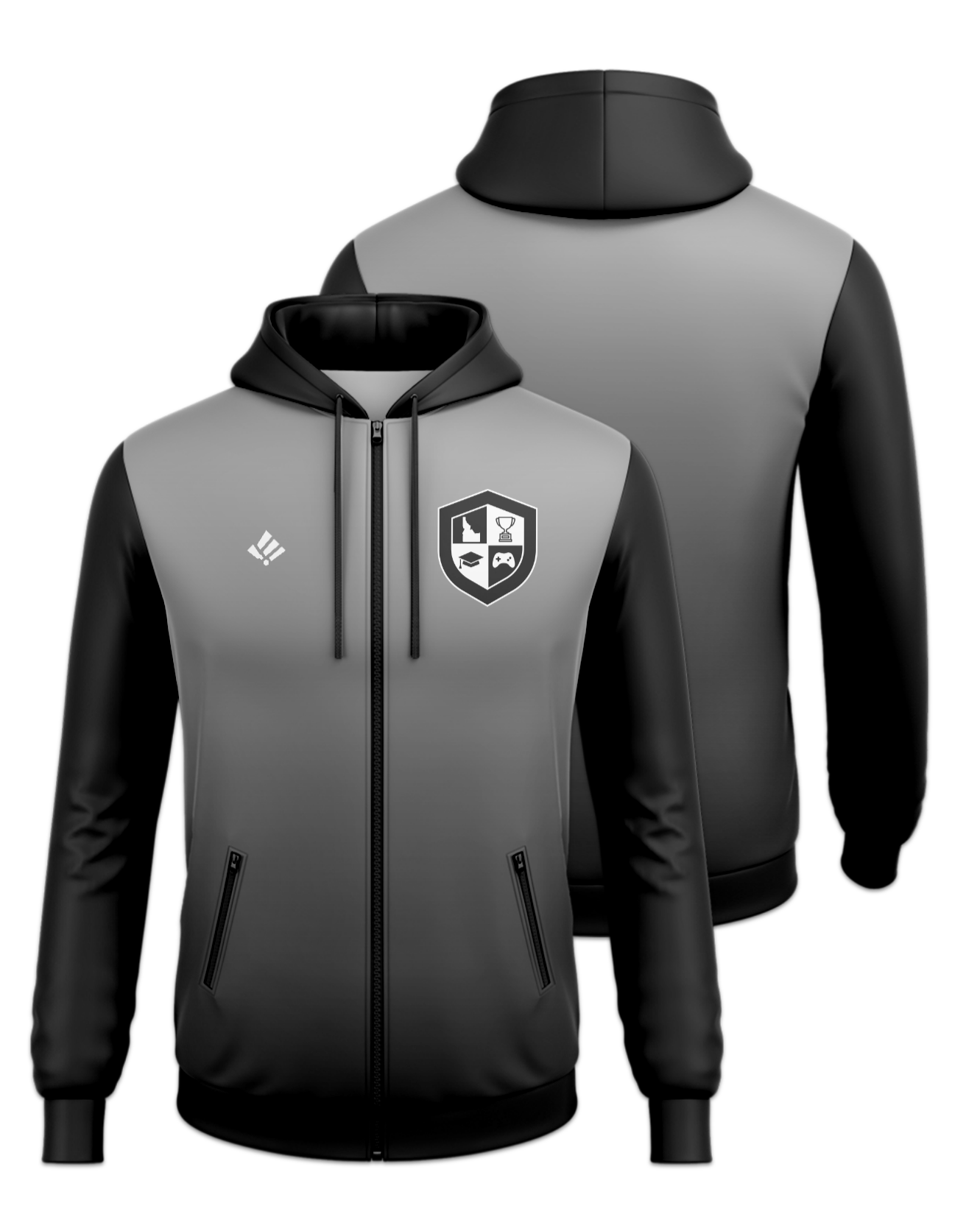 Rendered product preview, stack