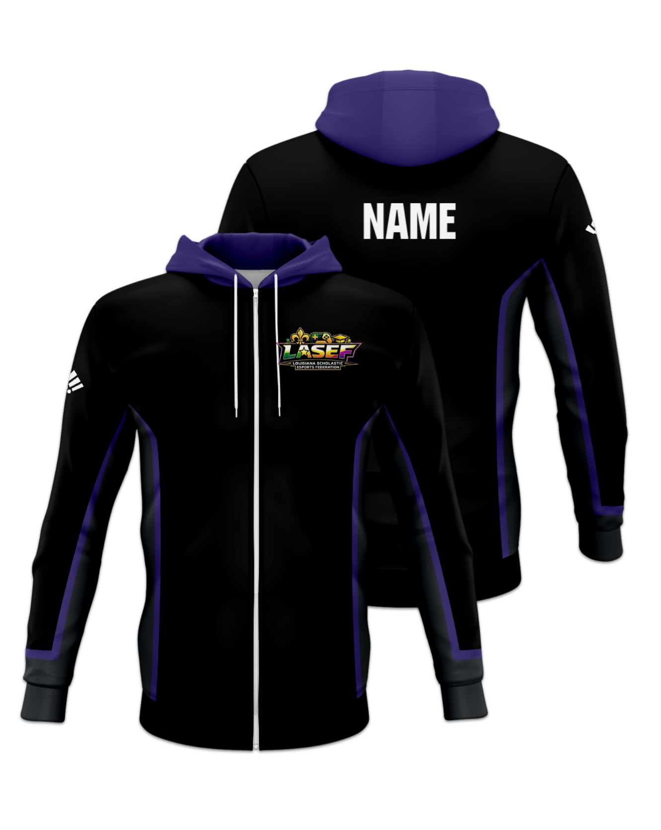 Rendered product preview, stack