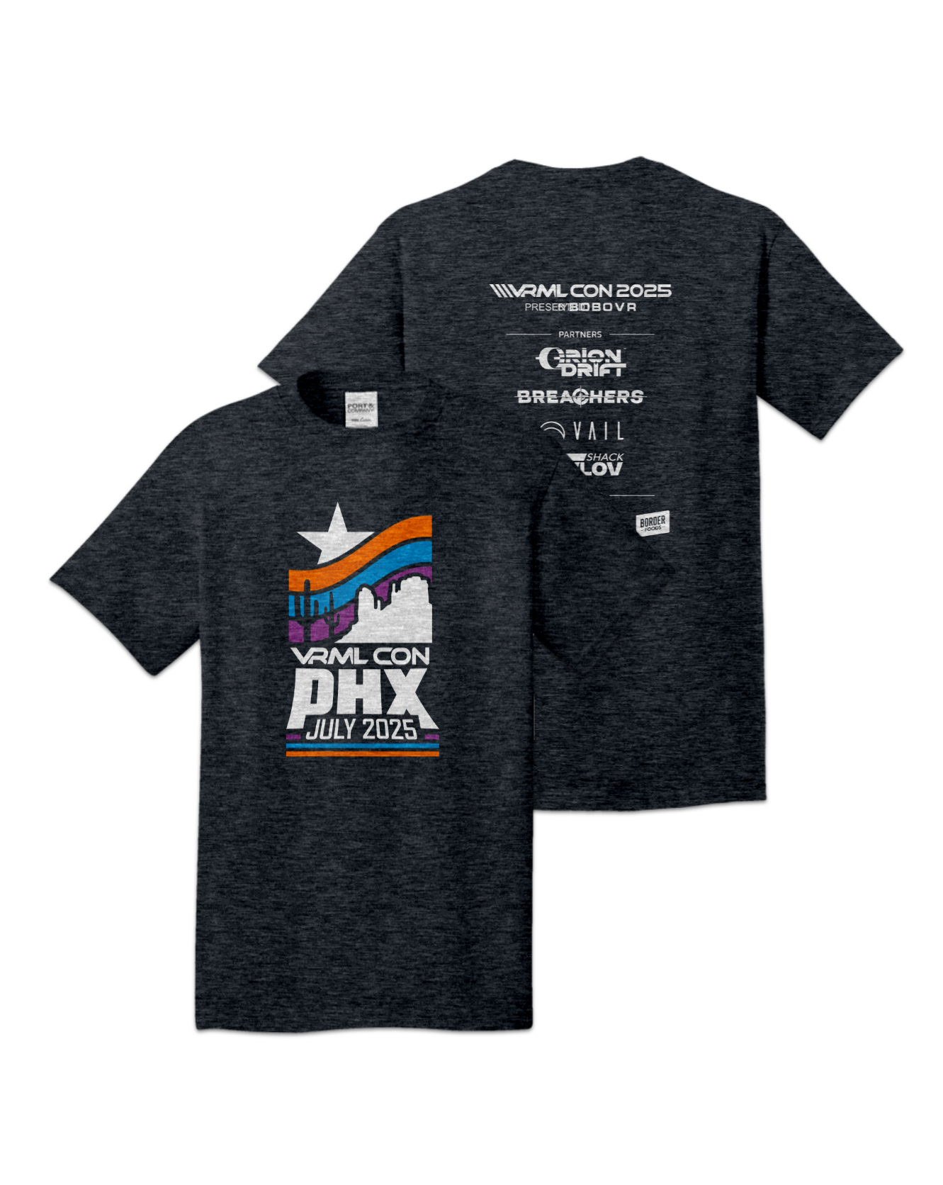 Rendered product preview, stack