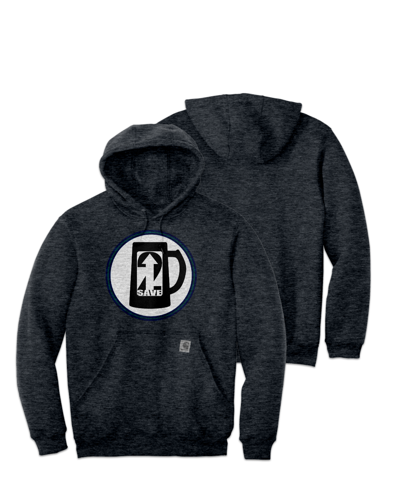 Rendered product preview, stack