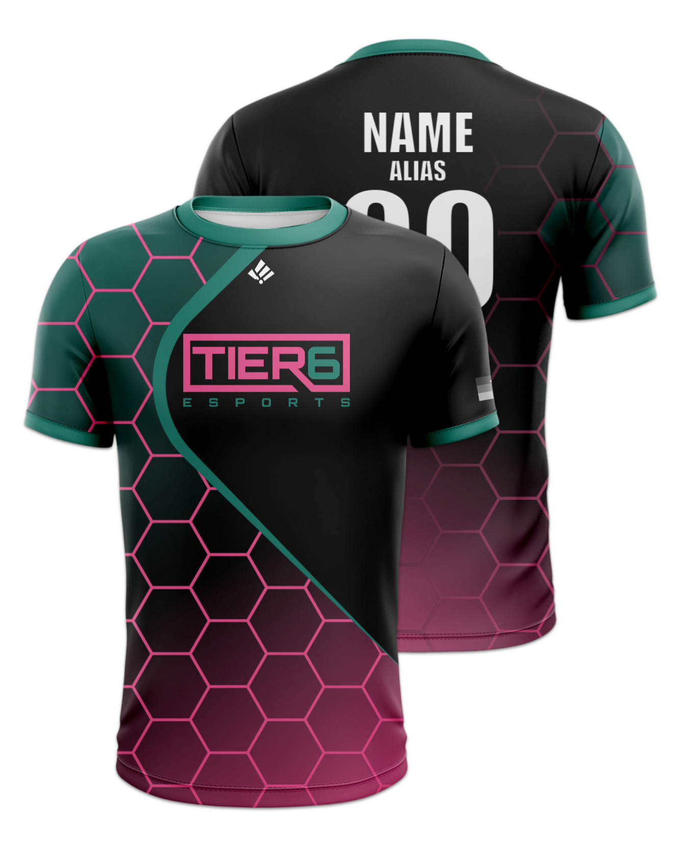 Rendered product preview, stack