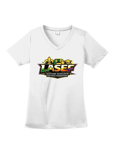 LASEF Women's PosiCharge Competitor V-Neck Tee preview, front