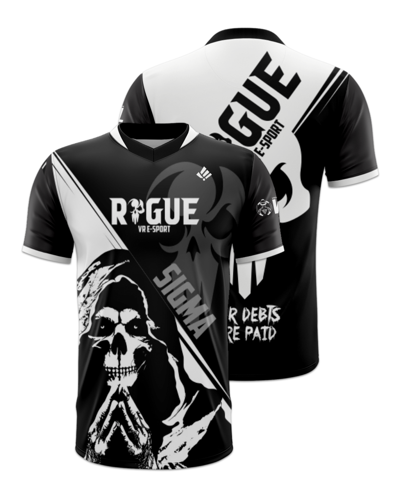 Rendered product preview, stack