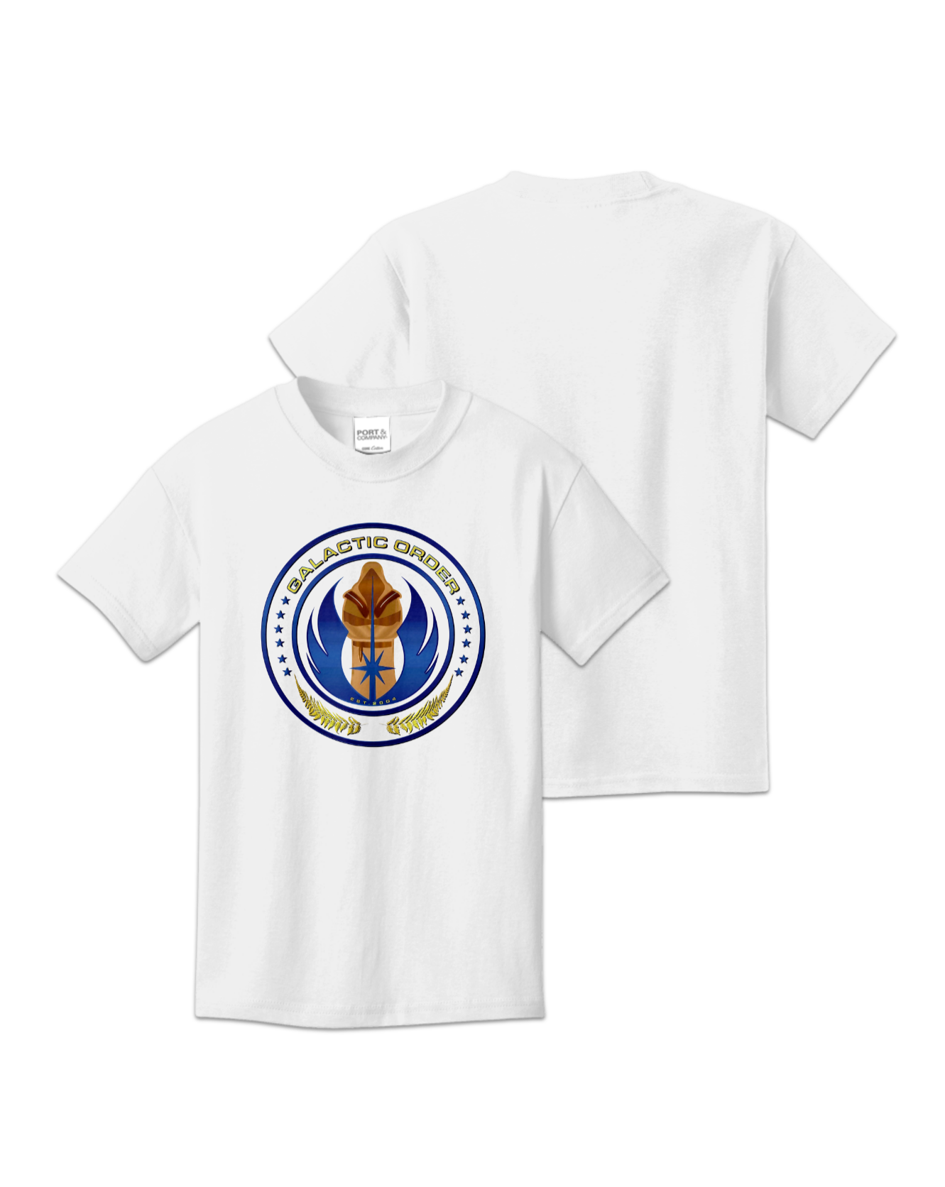 Rendered product preview, stack