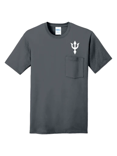 Port & Co Core Cotton Pocket Tee preview, front