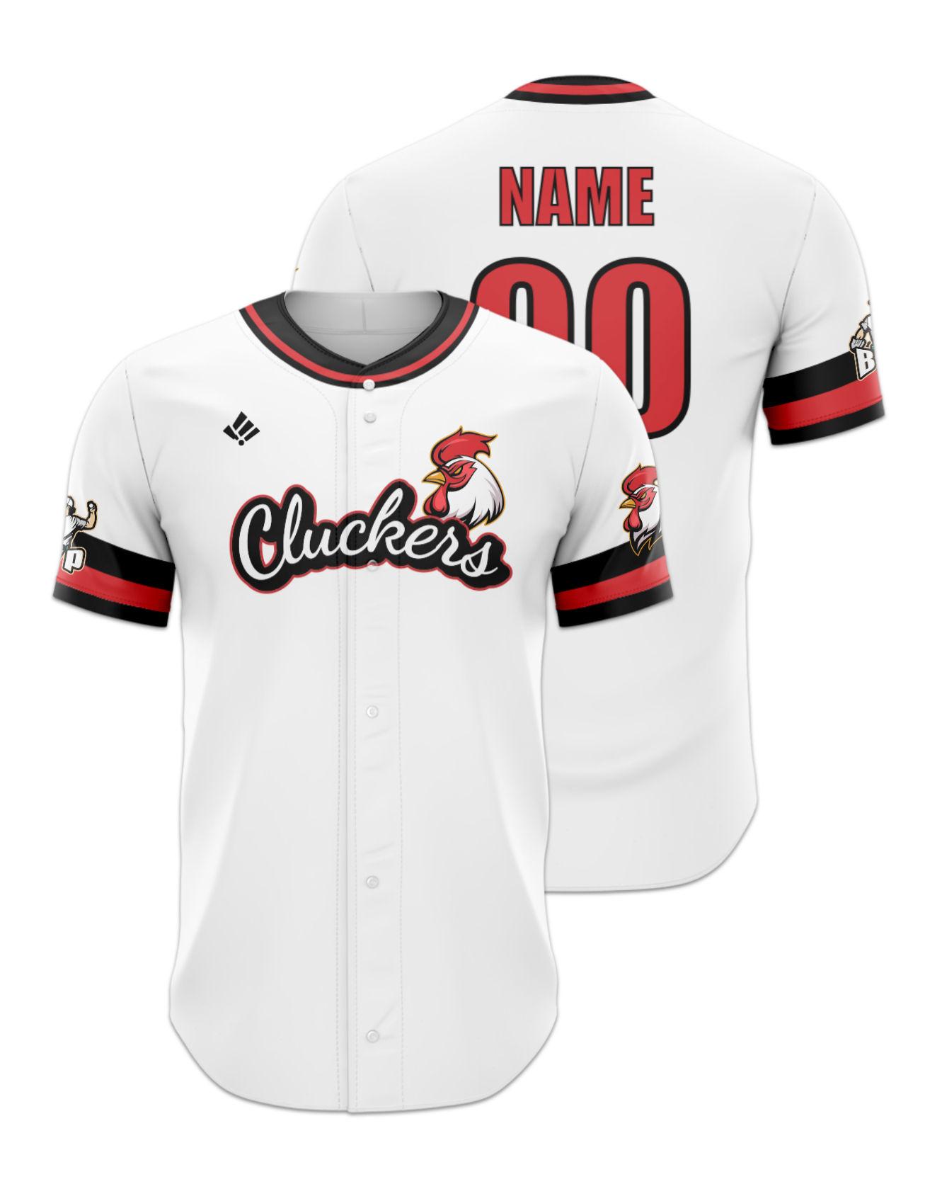 Rendered product preview, stack