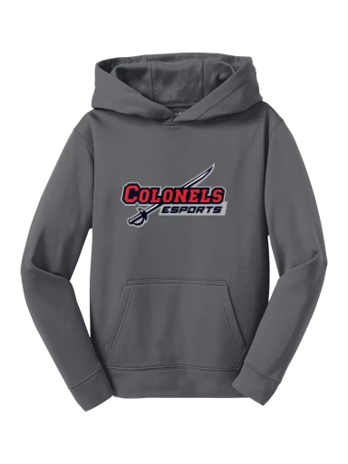 Sport-Tek Youth Sport-Wick Fleece Hooded Pullover preview, front