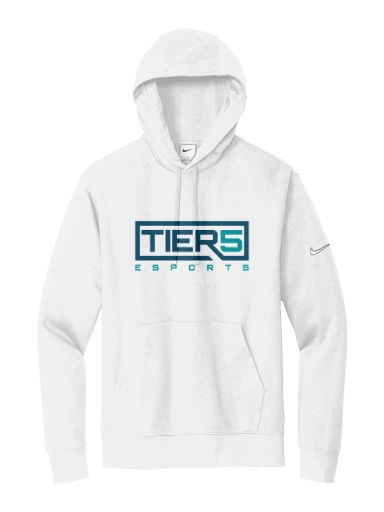 Tier 5 Fundraising Store Nike Club Fleece Sleeve Swoosh Pullover Hoodie preview, front