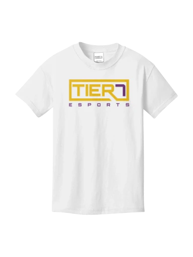 Tier 7 Fundraising Store Youth Core Cotton Tee preview, front