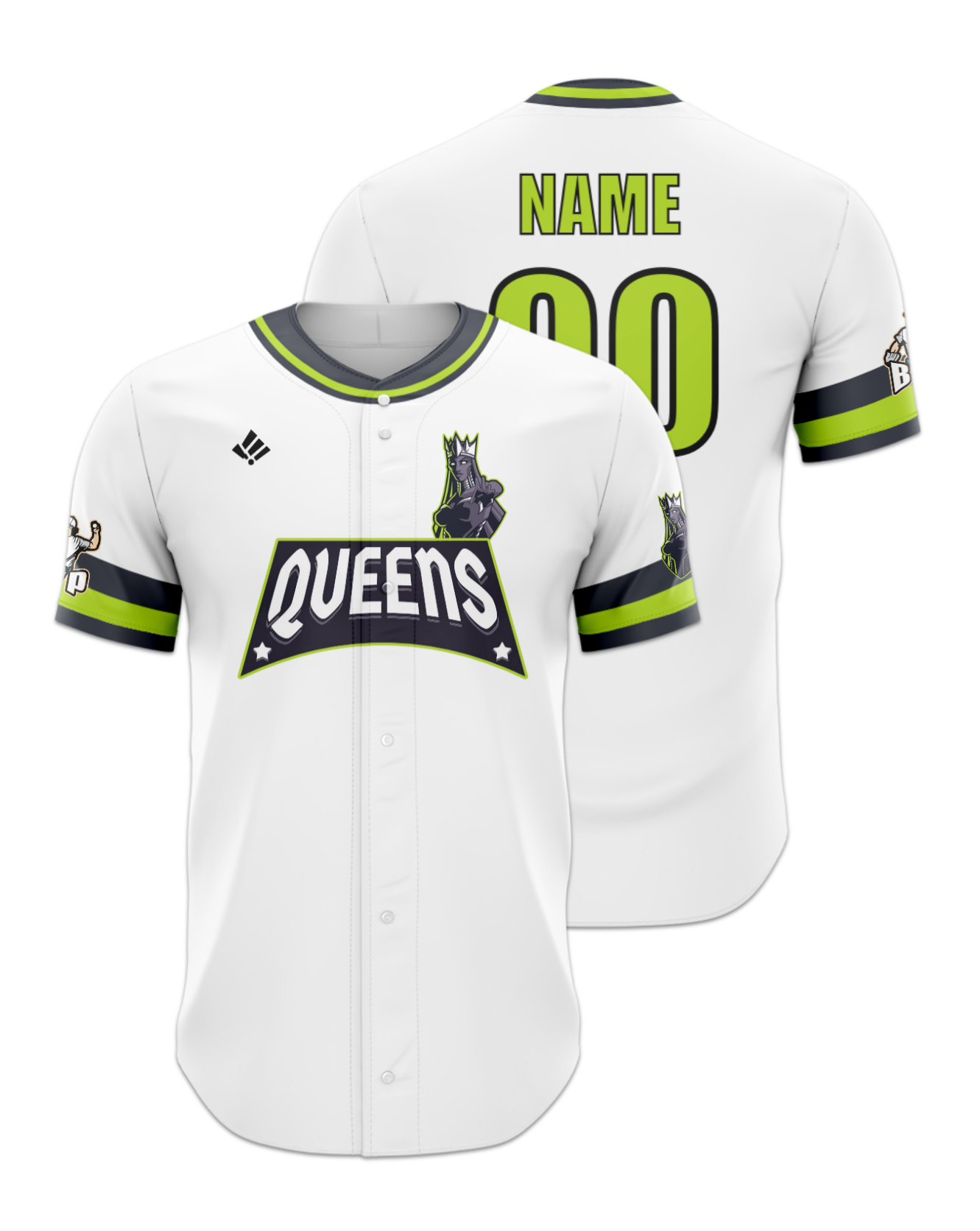 Rendered product preview, stack