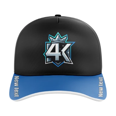 Sublimated 5 Panel Curved Bill Cap preview, front