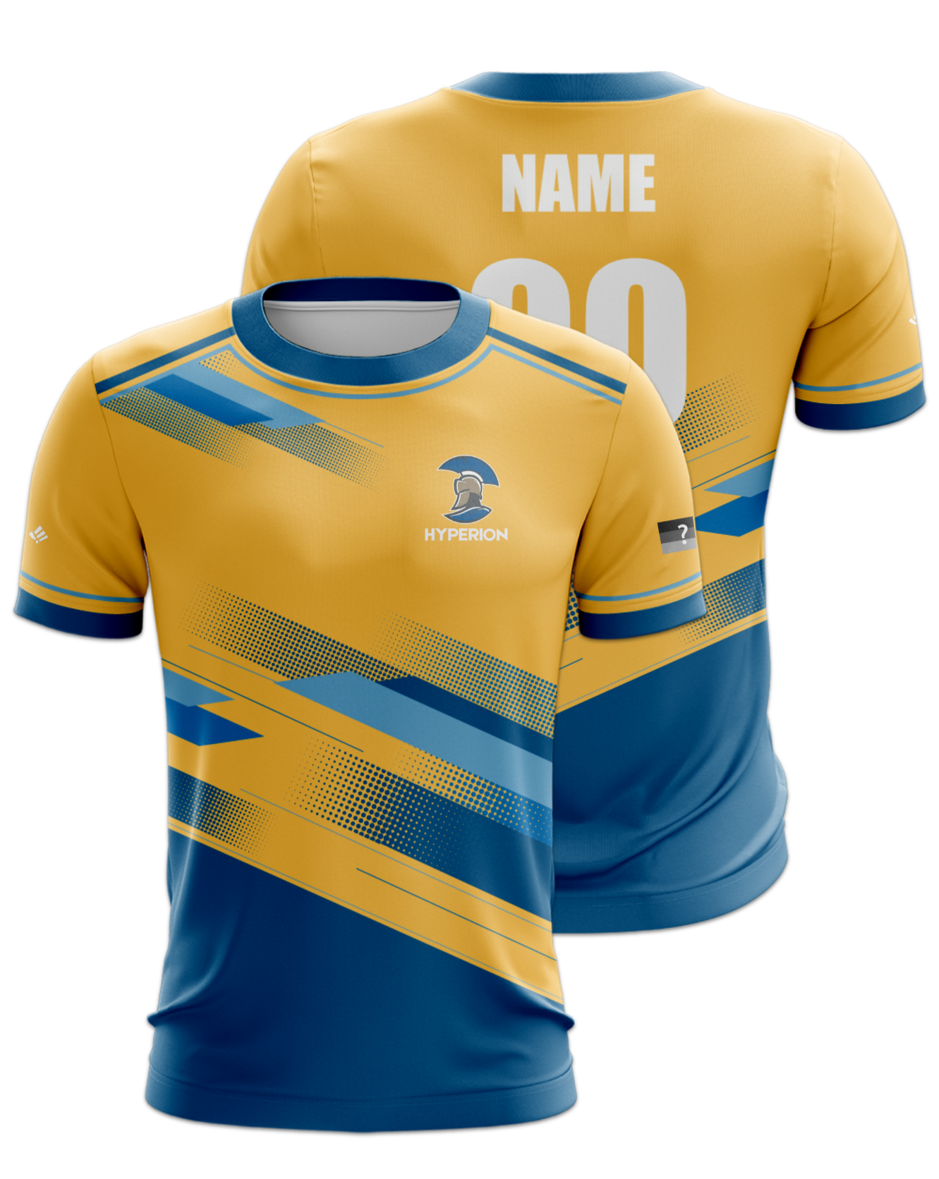 Rendered product preview, stack