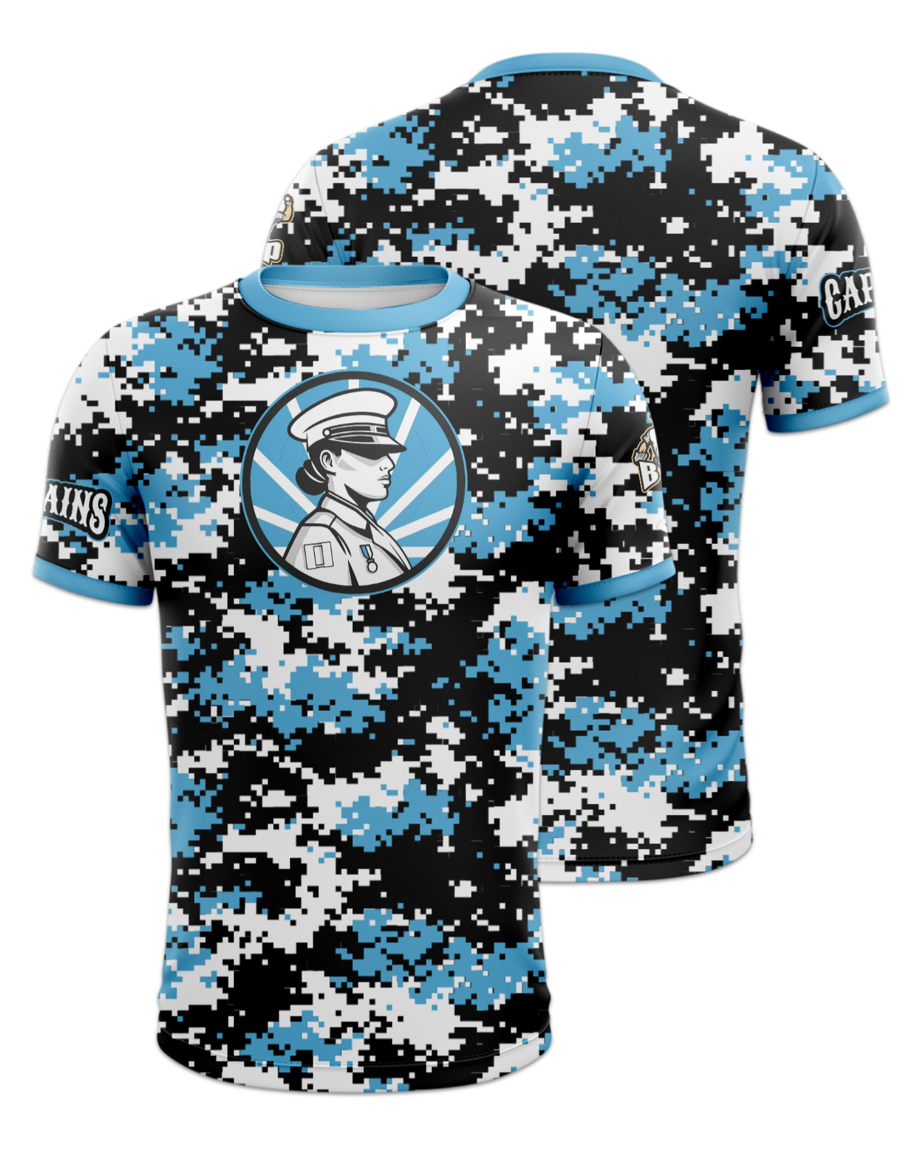 Rendered product preview, stack