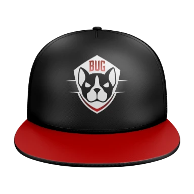 5 Panel Mesh Flat Bill Sublimated Trucker Cap preview, front