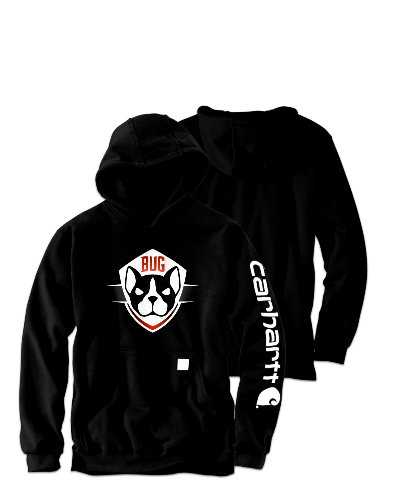 Rendered product preview, stack