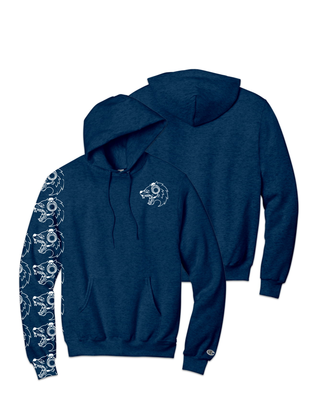 Rendered product preview, stack