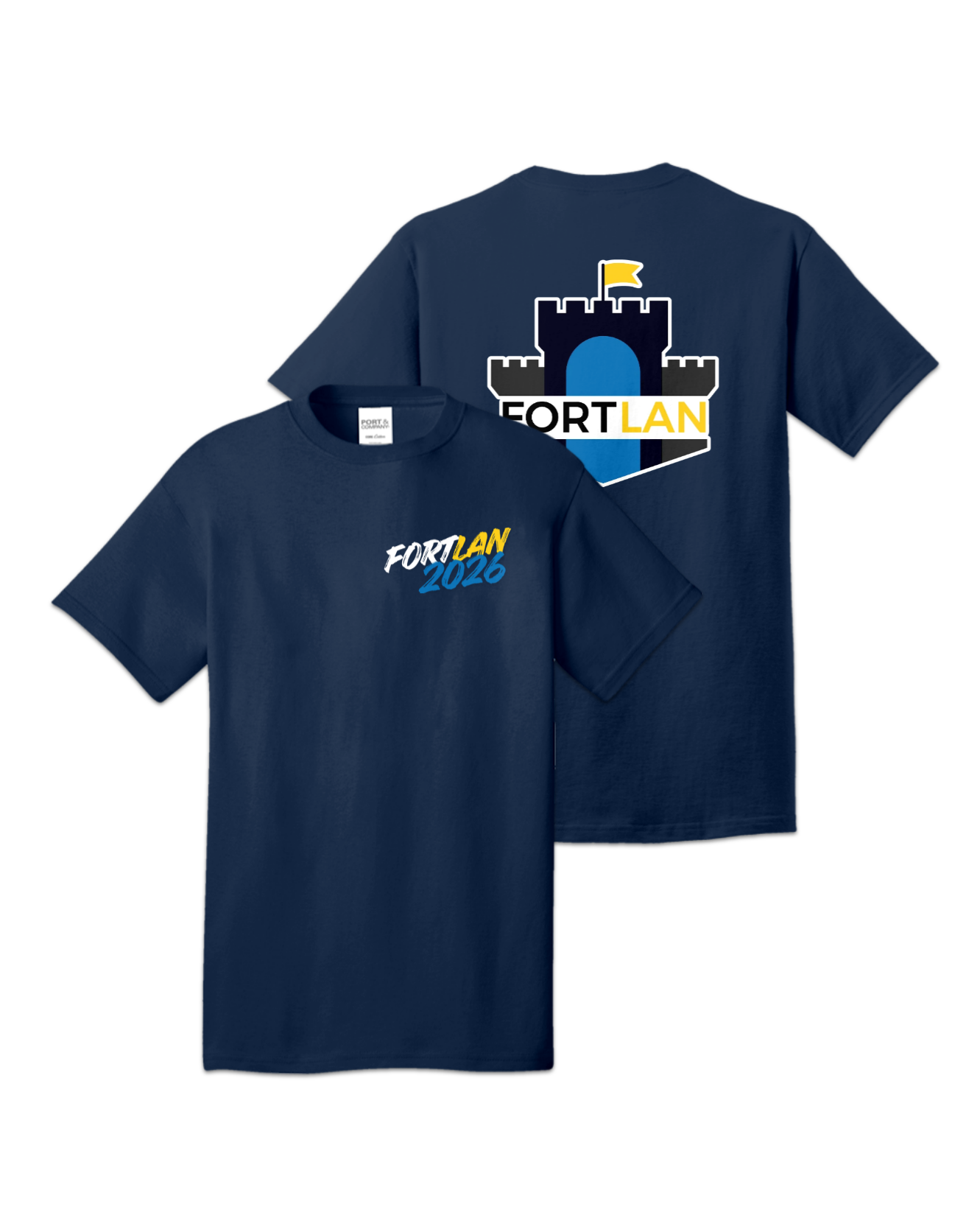 Rendered product preview, stack