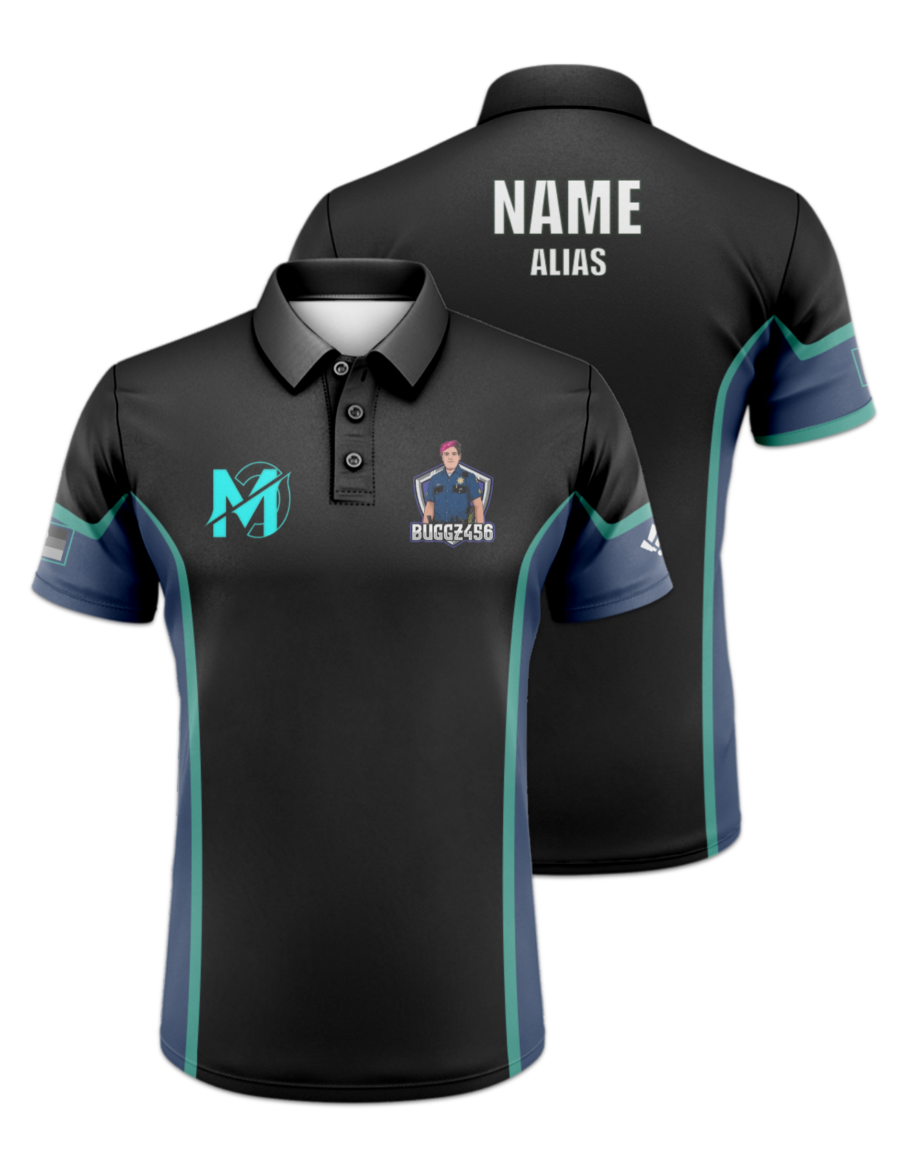 Rendered product preview, stack