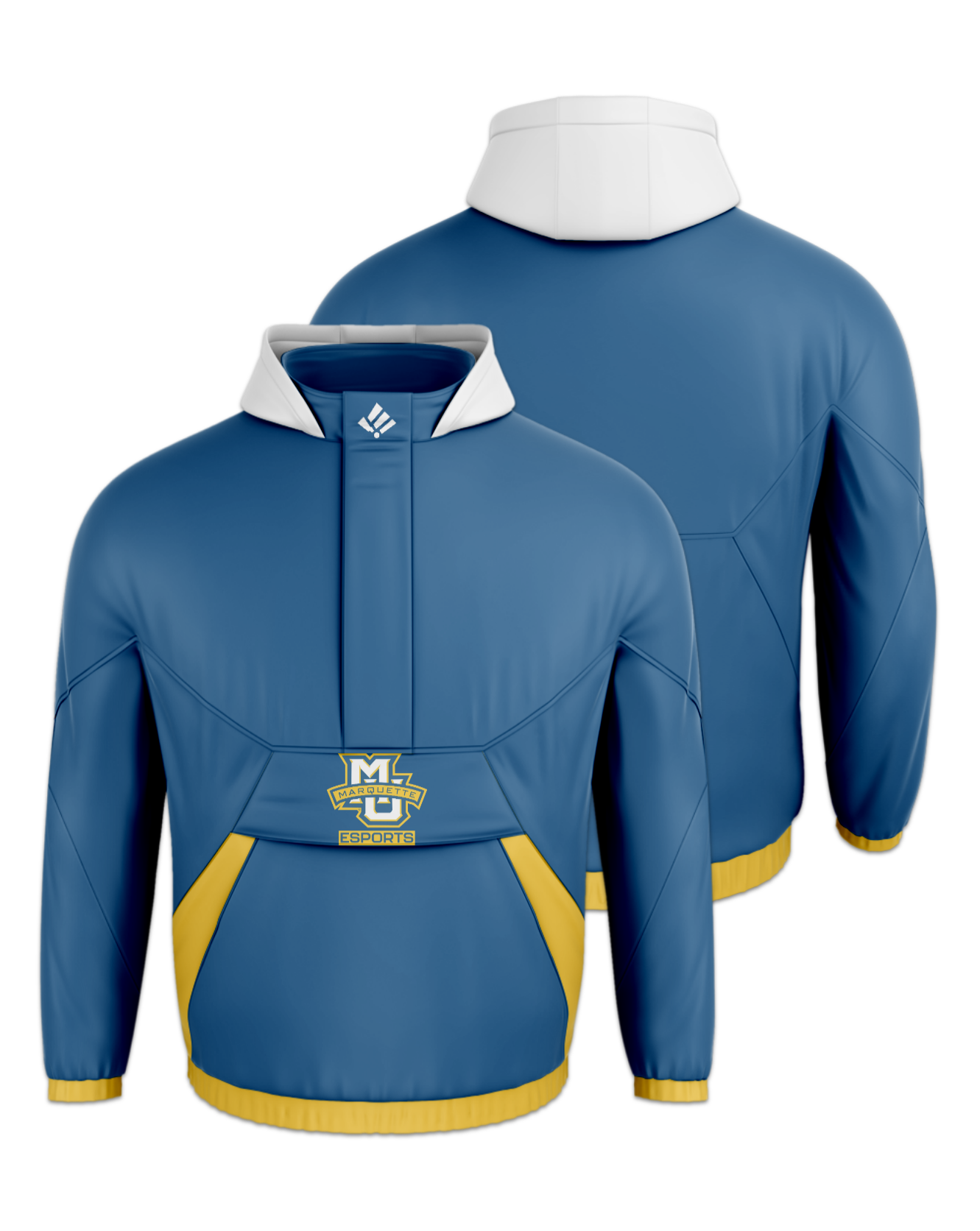 Rendered product preview, stack