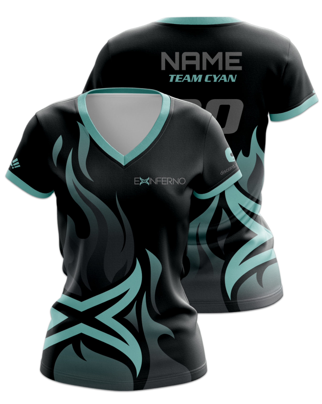 Rendered product preview, stack