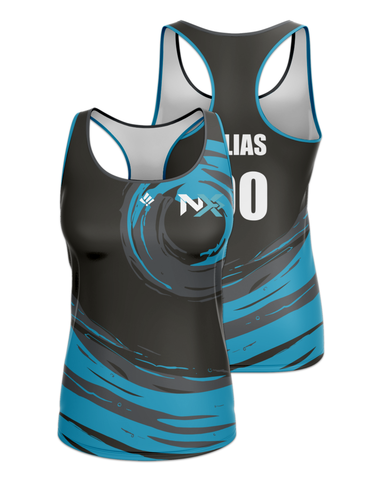 Rendered product preview, stack