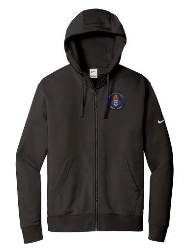 Nike Club Fleece Sleeve Swoosh Full-Zip Hoodie preview, front