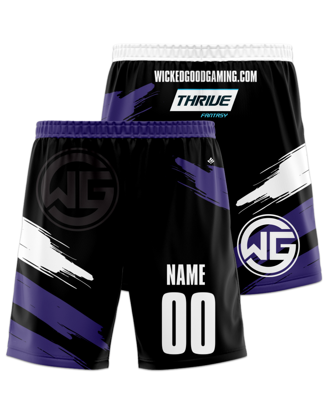 Rendered product preview, stack