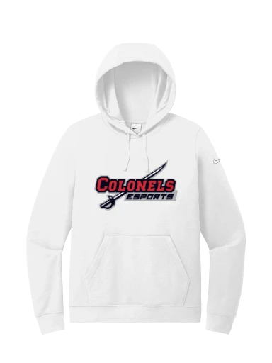 Nike Women's Club Fleece Sleeve Swoosh Pullover Hoodie preview, front