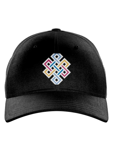 Black Fitted Cap preview, front