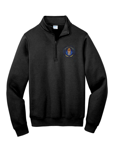 Port & Co Core Fleece 1/4-Zip Pullover Sweatshirt preview, front