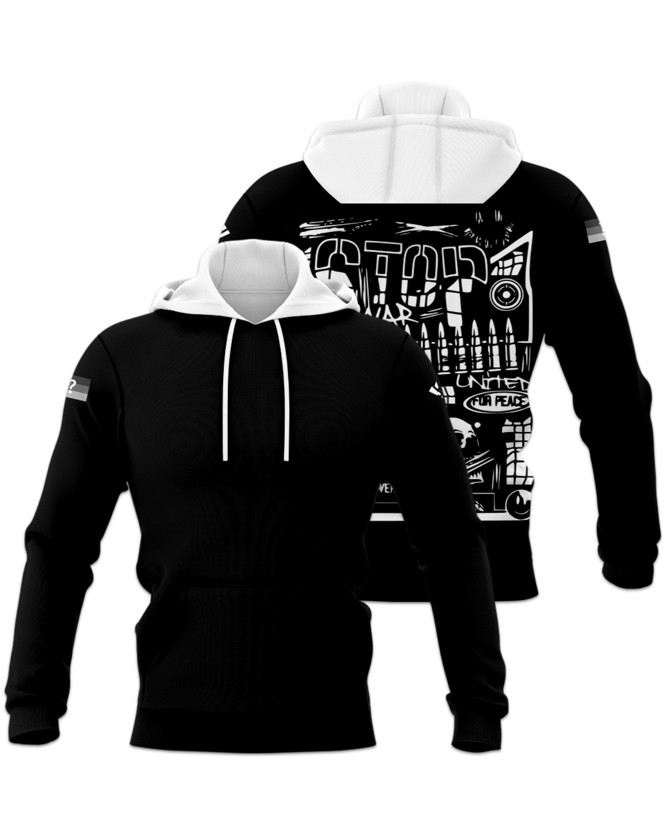 Rendered product preview, stack