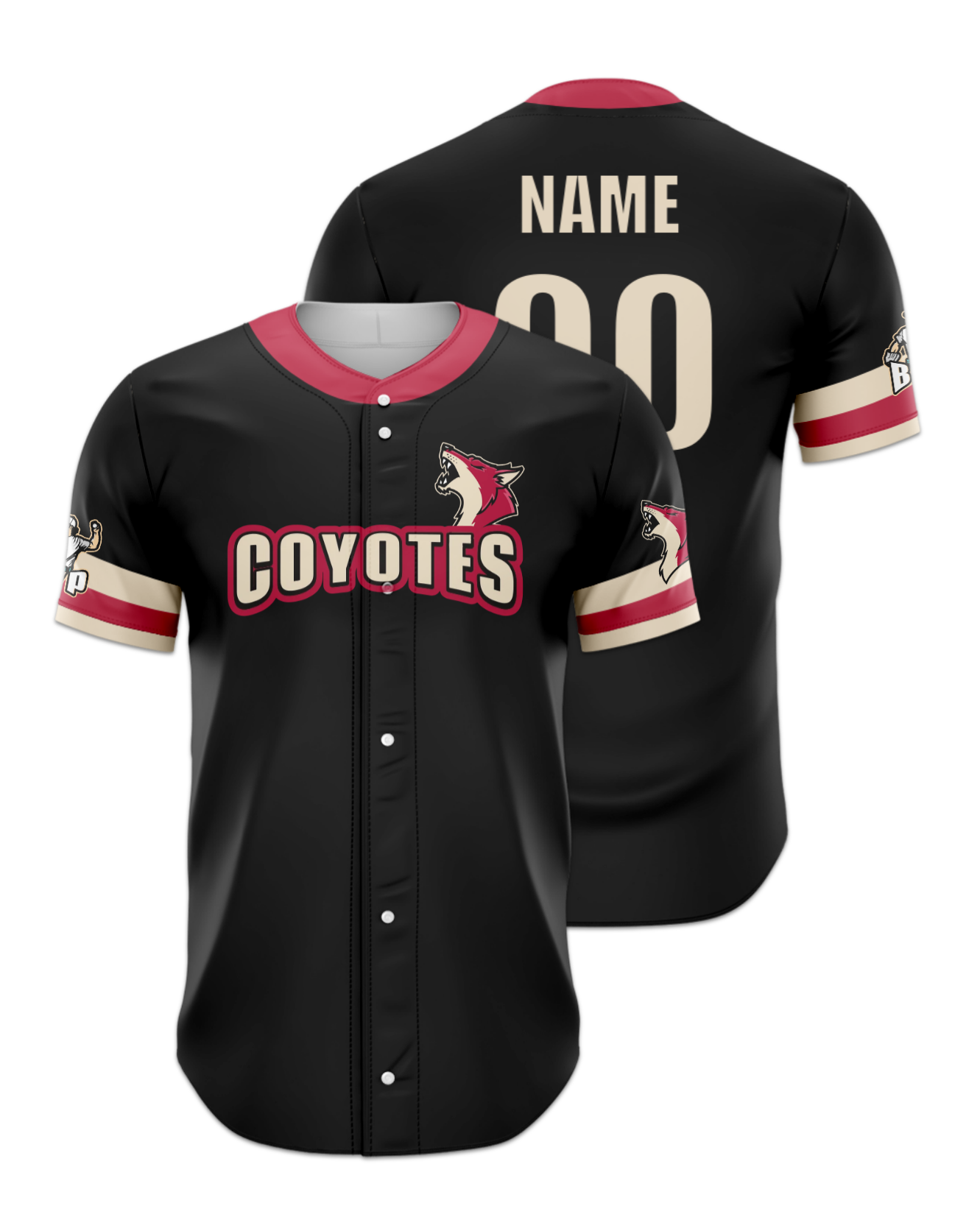 Rendered product preview, stack