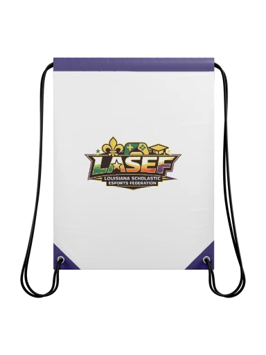 LASEF Drawstring Bag - 17.5"x23" preview, front