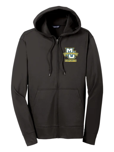 Sport-Tek Sport-Wick Fleece Full-Zip Hooded Jacket preview, front