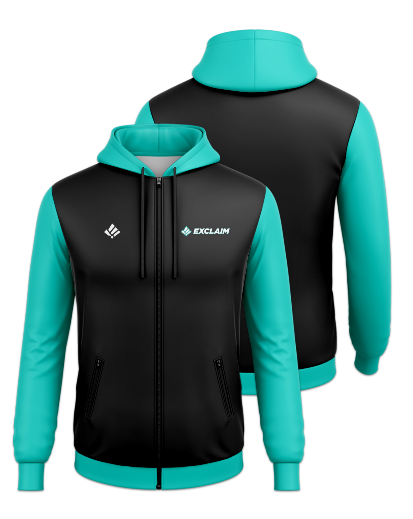 Rendered product preview, stack