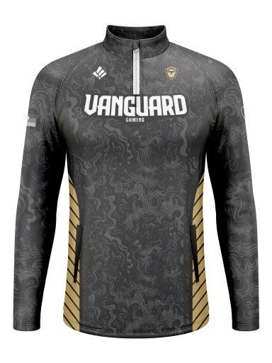 Vanguard 2026-27 Midnight Long Sleeve 1/4 Zip preview, front