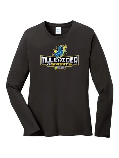 Women's Long Sleeve Core Cotton Tee preview, front