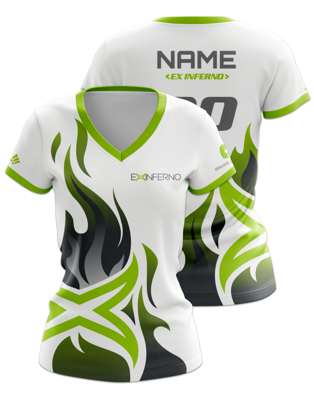 Rendered product preview, stack