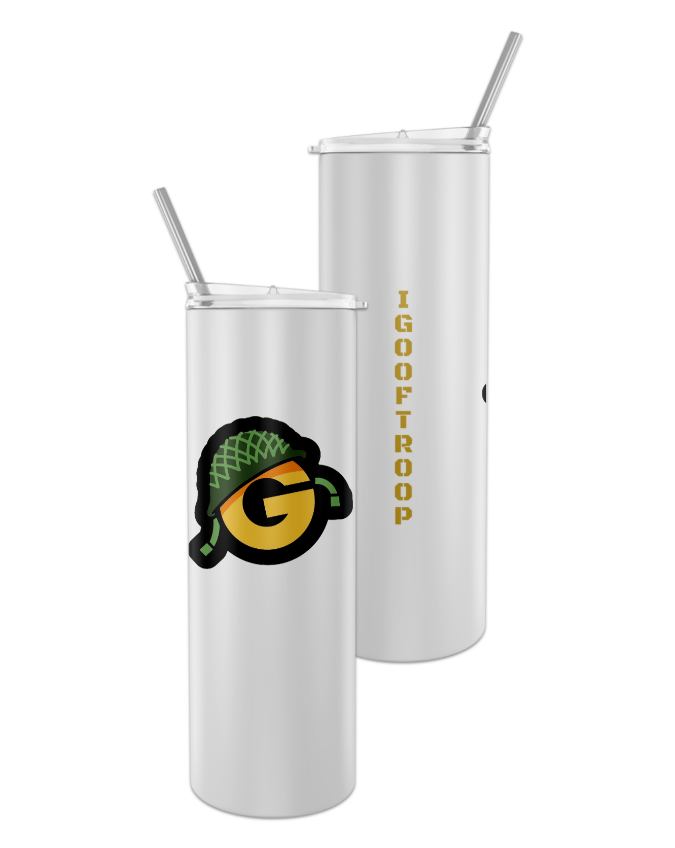 Rendered product preview, stack