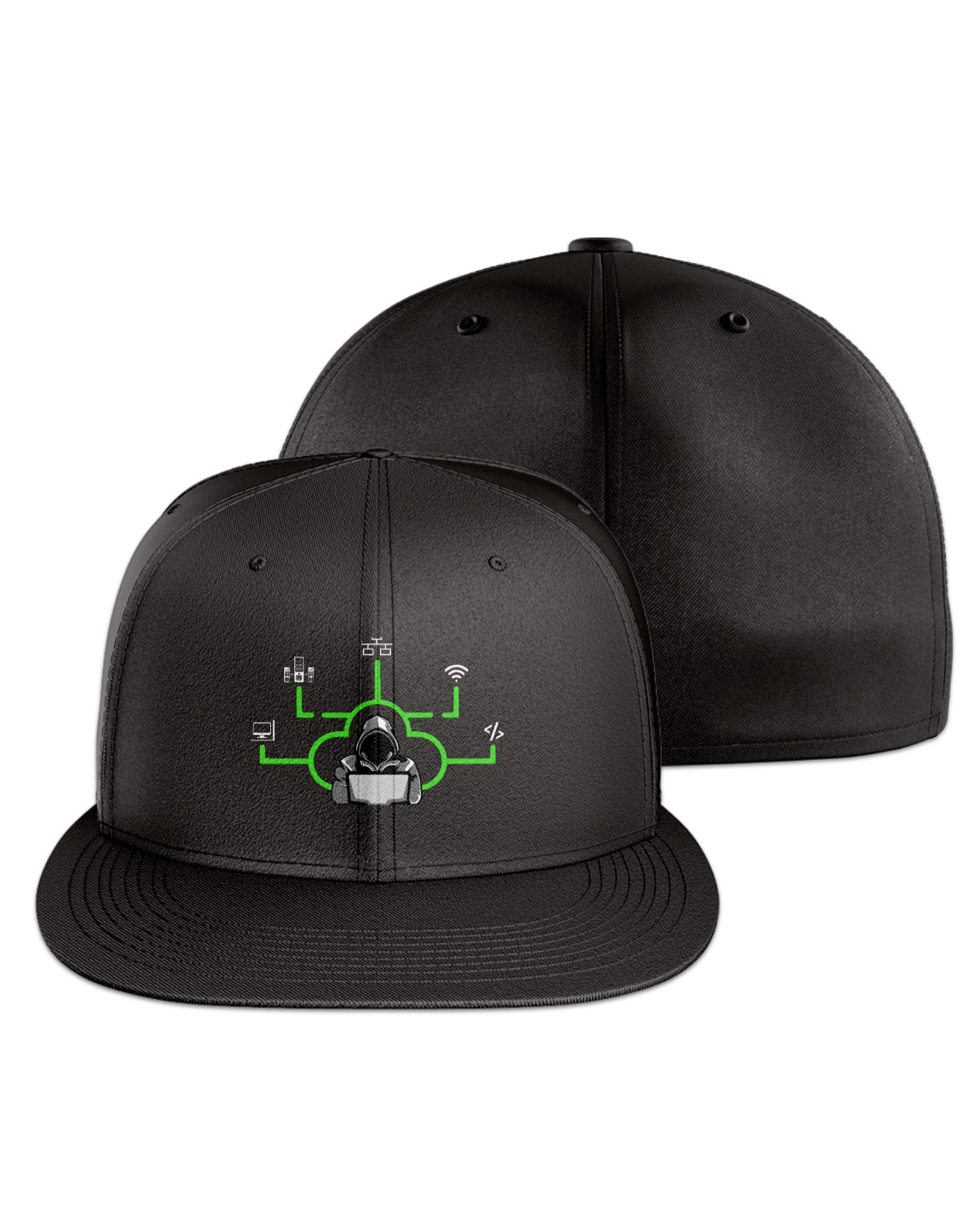 Rendered product preview, stack