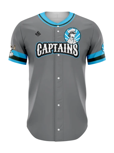 Sublimated Full Button Baseball Jersey preview, front