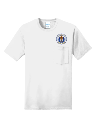 Port & Co Core Cotton Pocket Tee preview, front