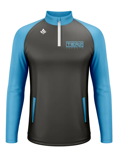 Tier 2 Team Store Men's Long Sleeve 1/4 Zip preview, front