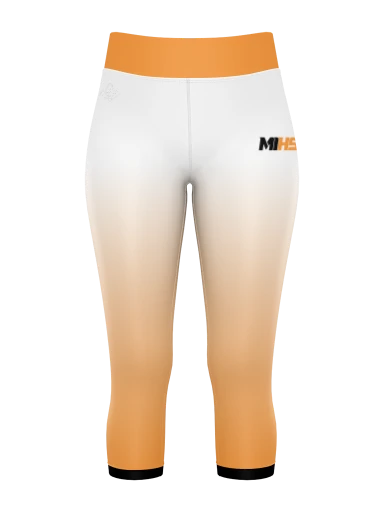 Custom Sublimated Capris preview, front