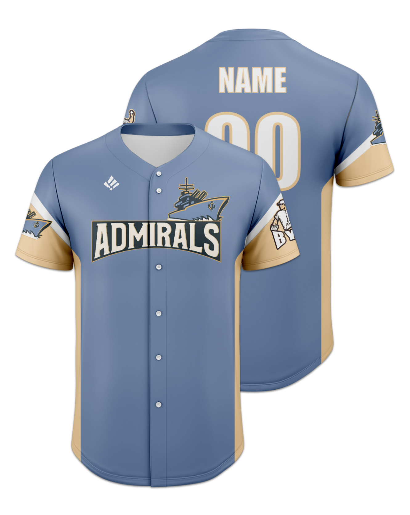 Rendered product preview, stack